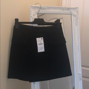 Skirts, mini black skirt,